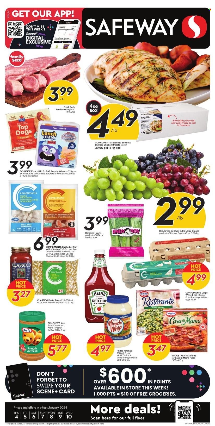 Circulaire Safeway - 04 Janvier 2024 - 10 Janvier 2024. Page 1