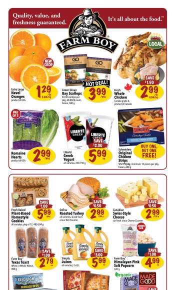 Farm Boy Flyer - January 04, 2024 - January 10, 2024.