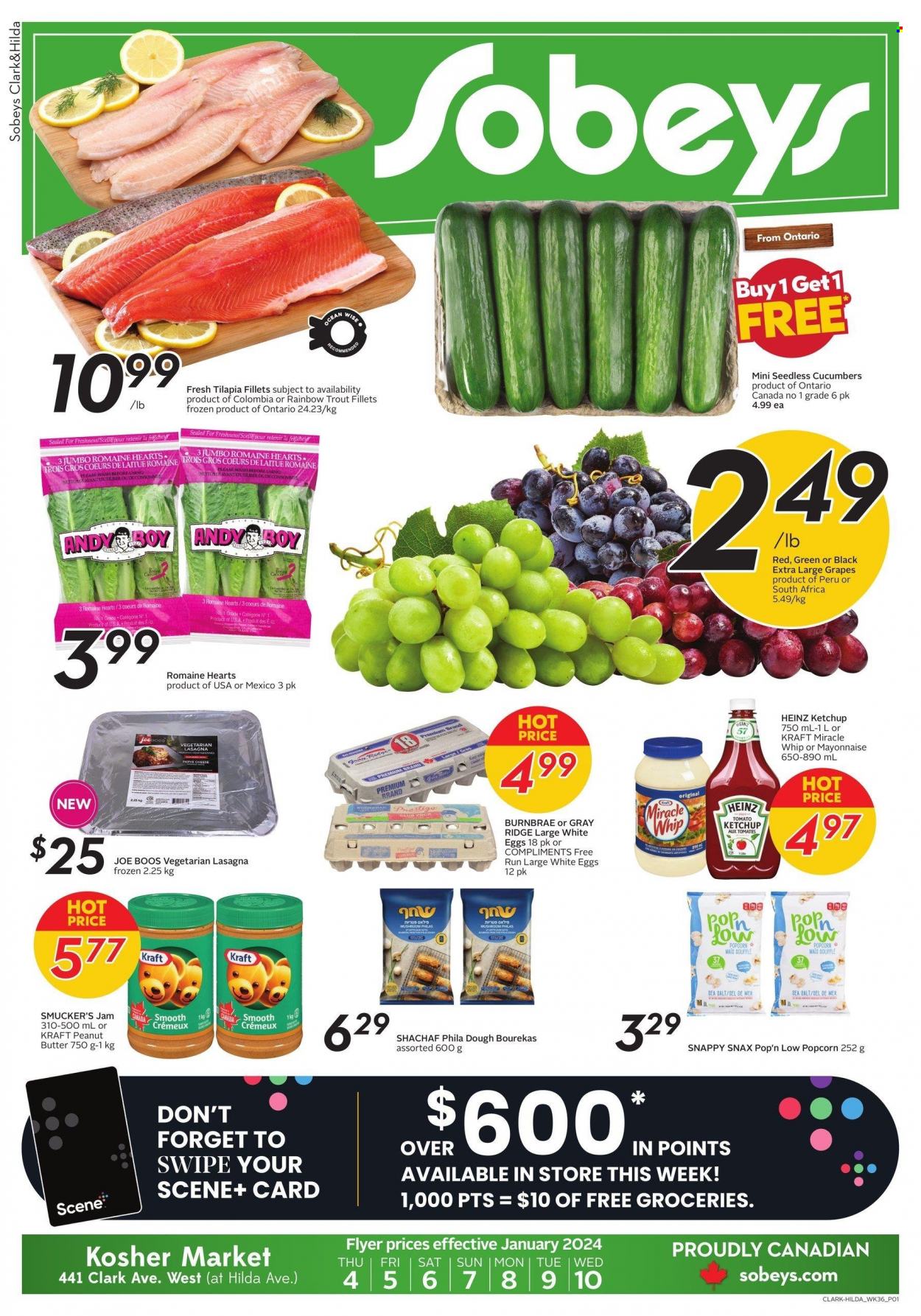 Sobeys flyer - January 04, 2024 - January 10, 2024. Page 1