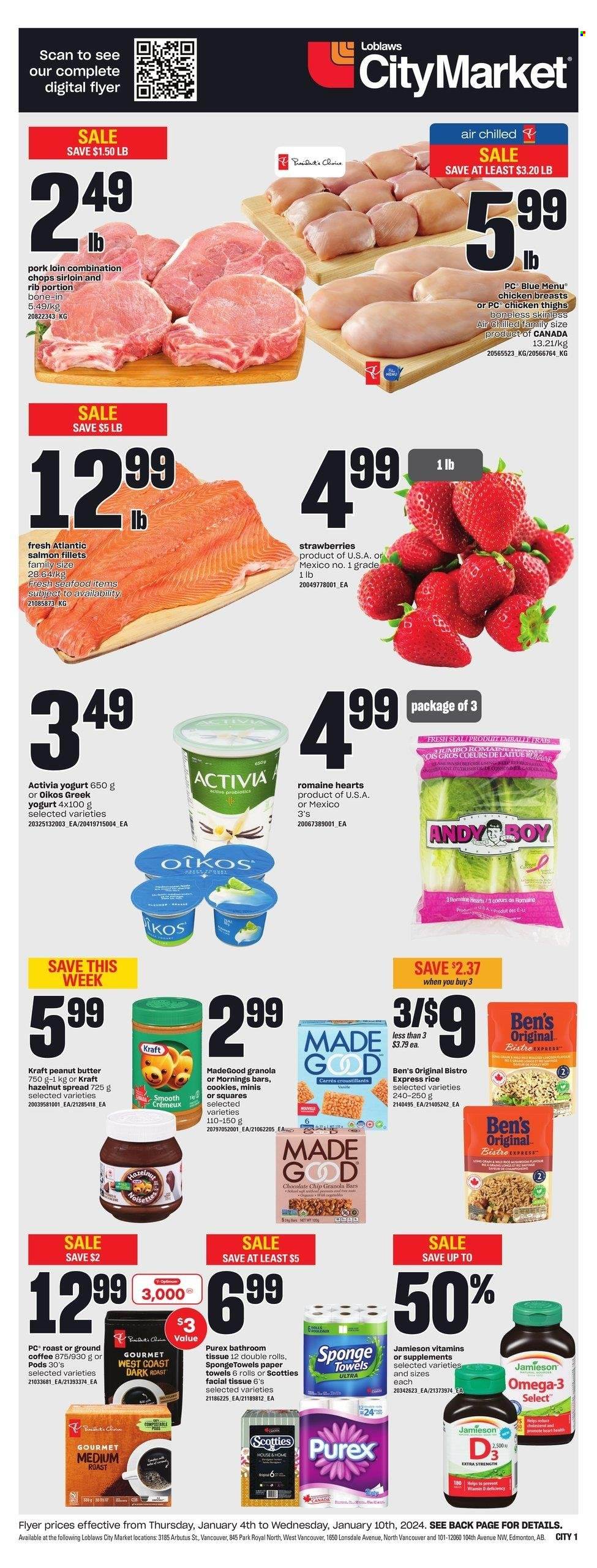 Loblaws flyer - January 04, 2024 - January 10, 2024. Page 1