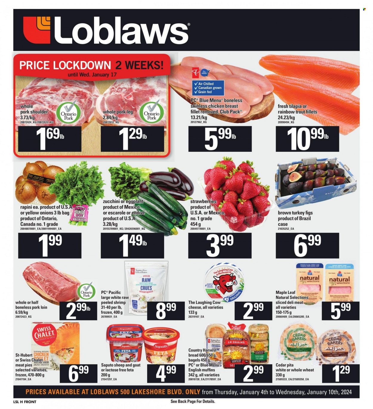 Loblaws flyer - January 04, 2024 - January 10, 2024. Page 1