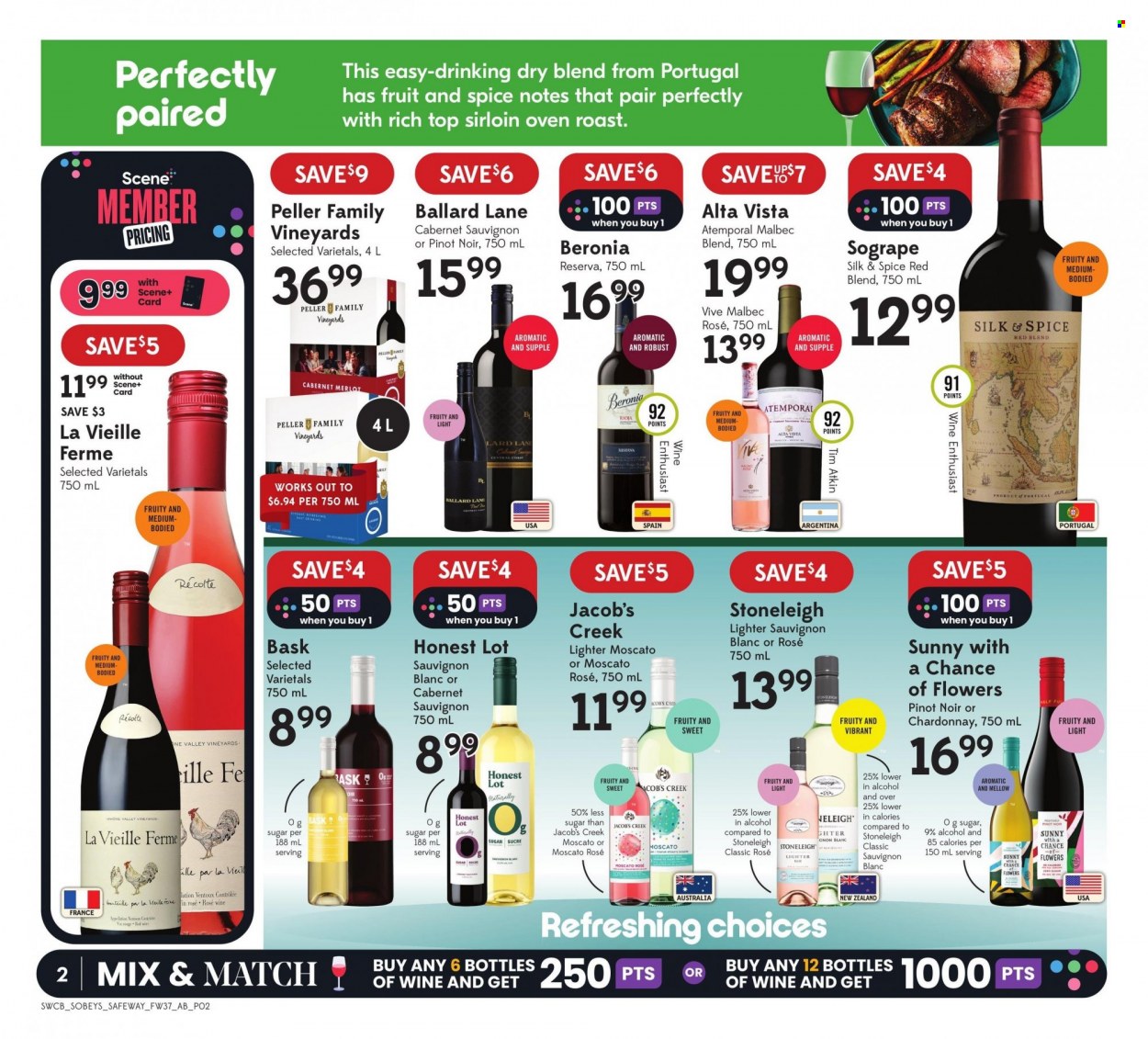 Sobeys Liquor flyer - January 11, 2024 - January 24, 2024. Page 2