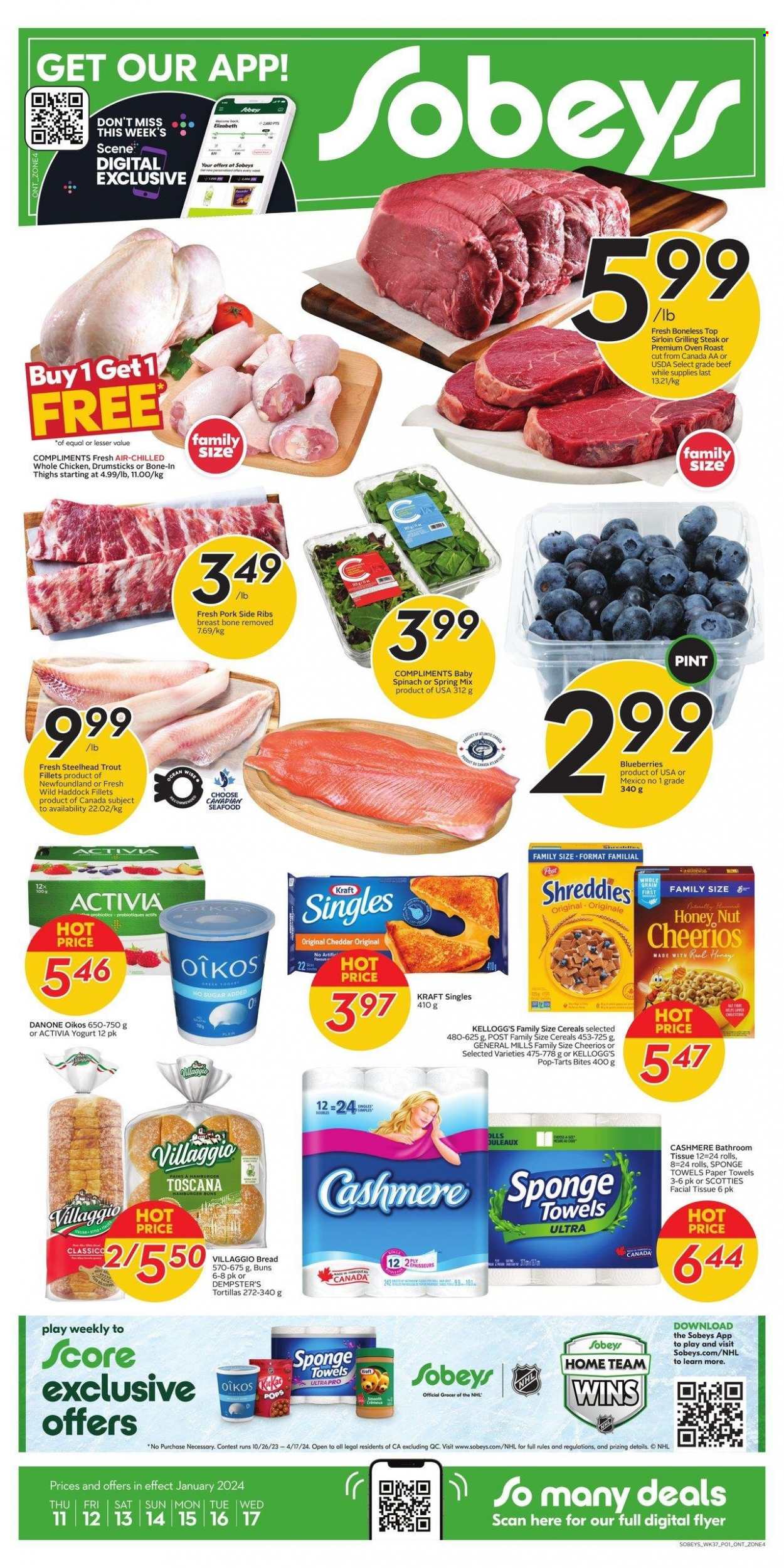 Sobeys flyer - January 11, 2024 - January 17, 2024. Page 1