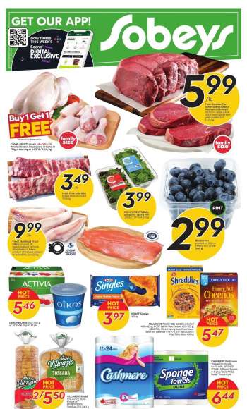 Sobeys Flyer - January 11, 2024 - January 17, 2024.