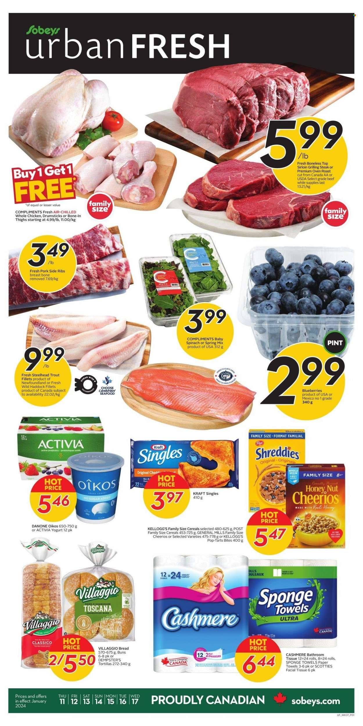 Sobeys Urban Fresh flyer - January 11, 2024 - January 17, 2024. Page 1