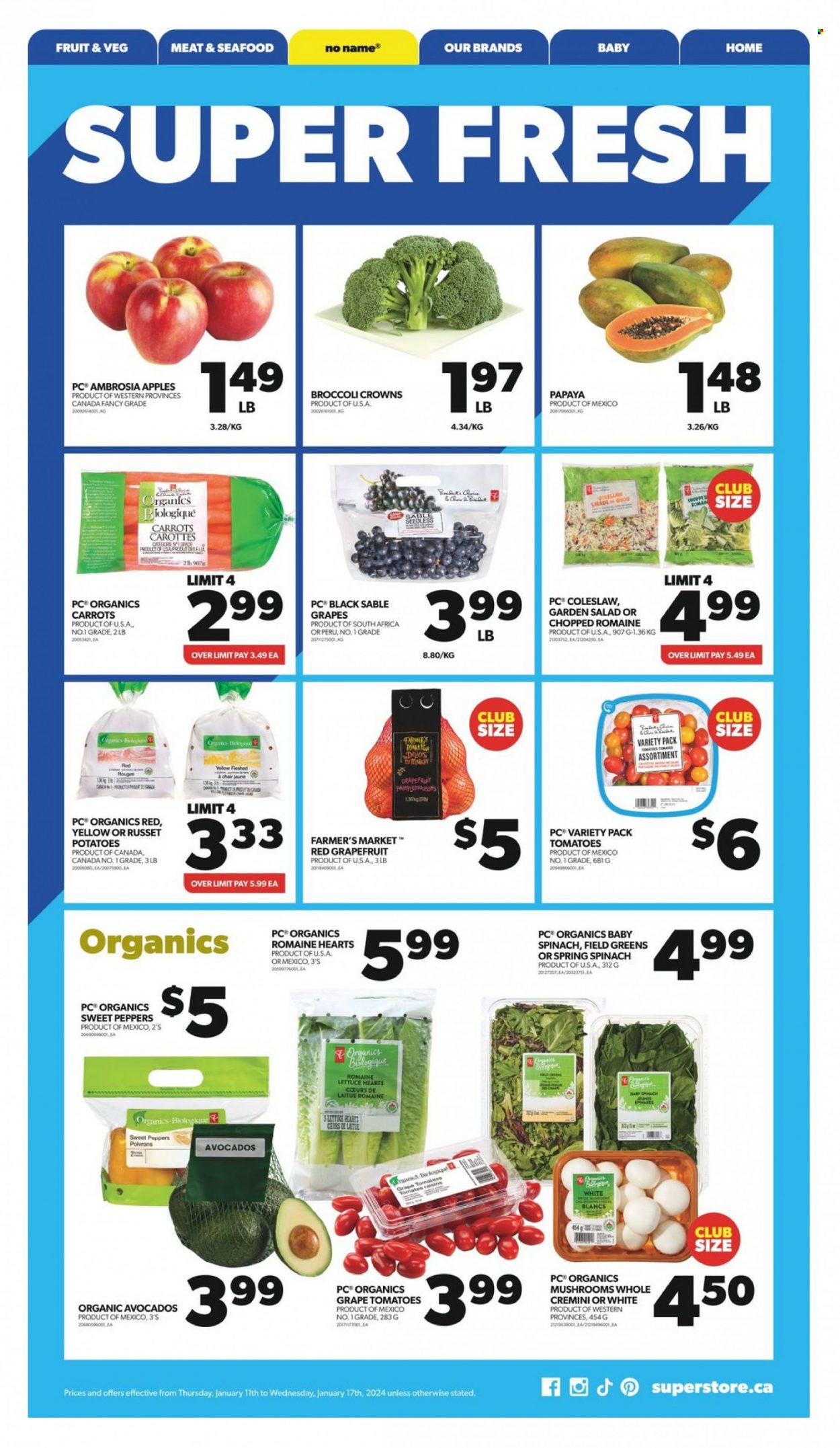 Real Canadian Superstore flyer - January 11, 2024 - January 17, 2024. Page 2