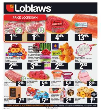 Loblaws Flyer - January 11, 2024 - January 17, 2024.