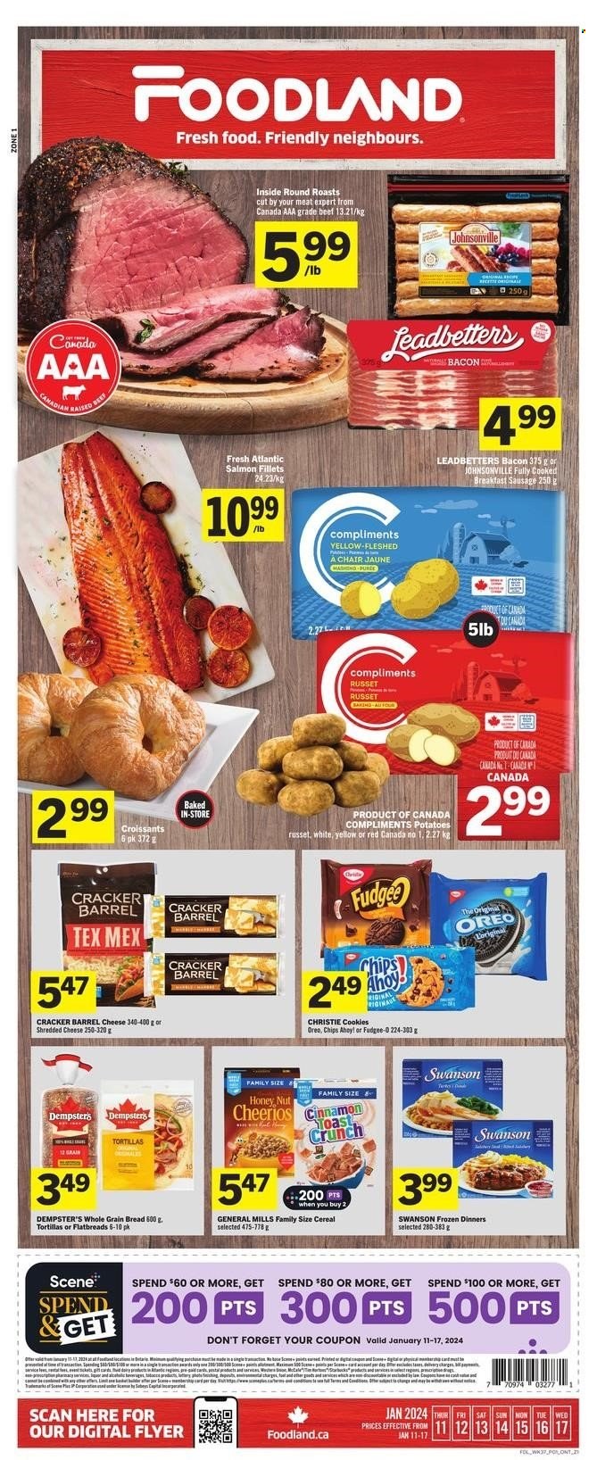 Foodland flyer - January 11, 2024 - January 17, 2024. Page 1