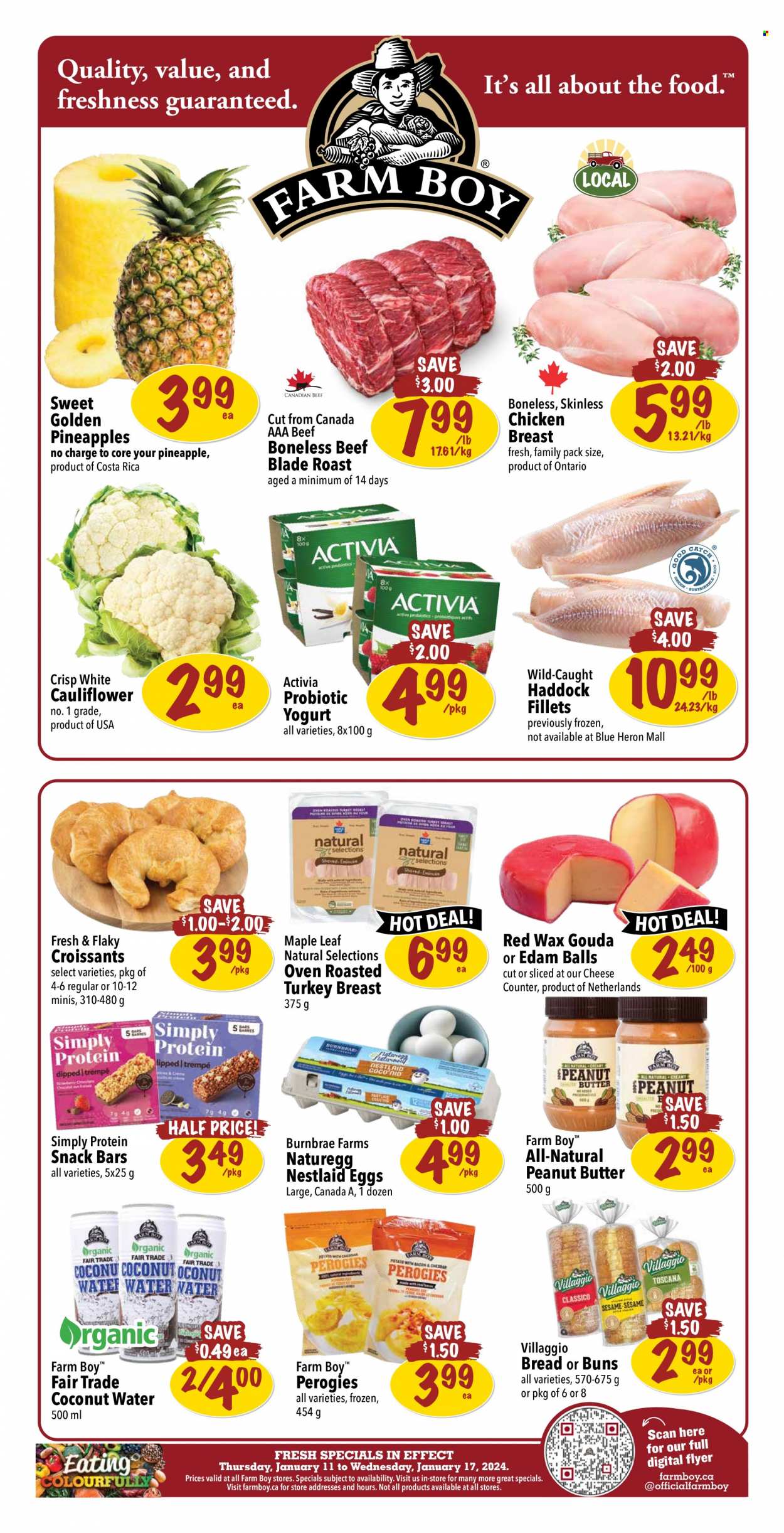 Farm Boy flyer - January 11, 2024 - January 17, 2024. Page 1