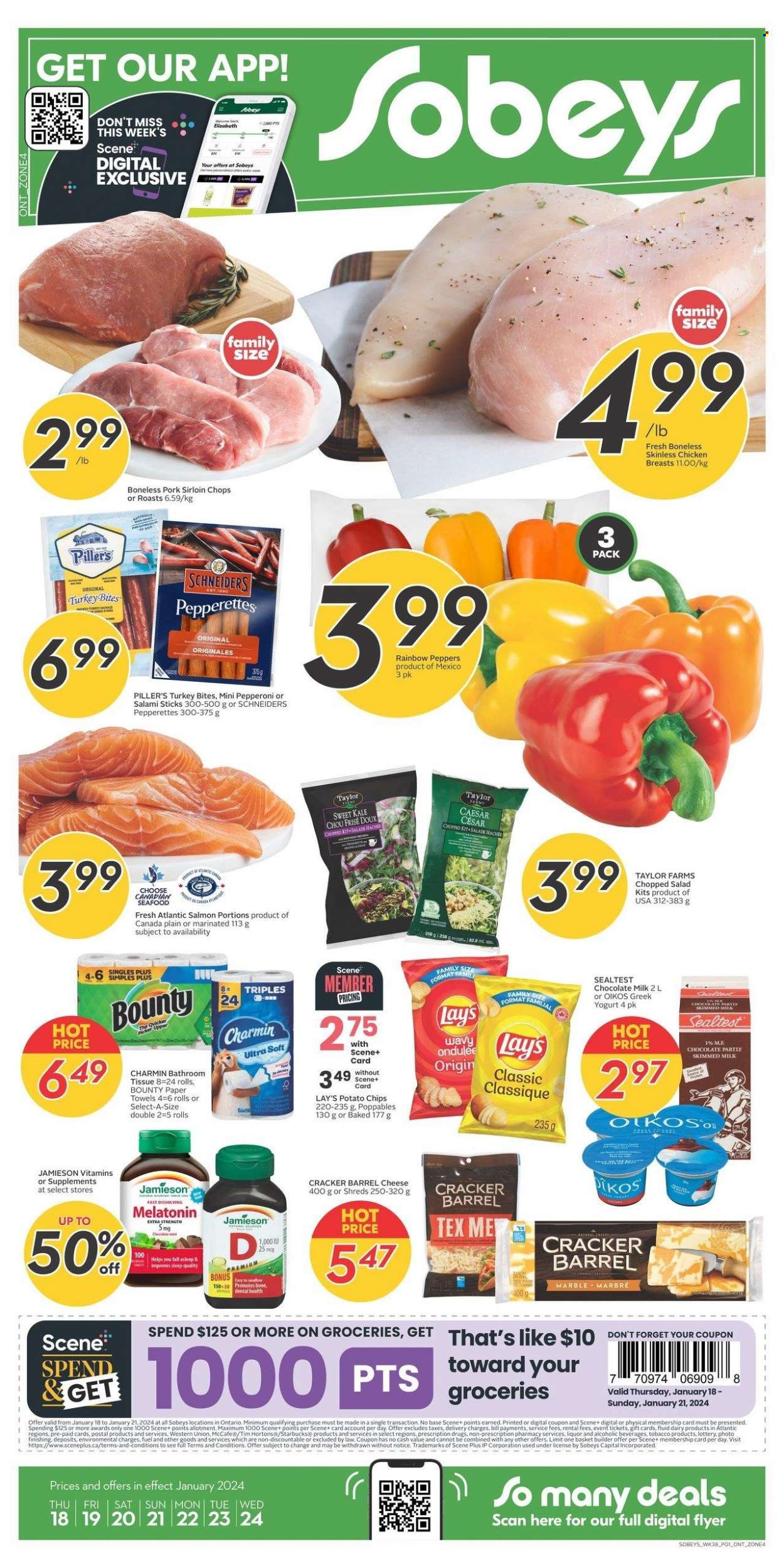 Sobeys flyer - January 18, 2024 - January 24, 2024. Page 1