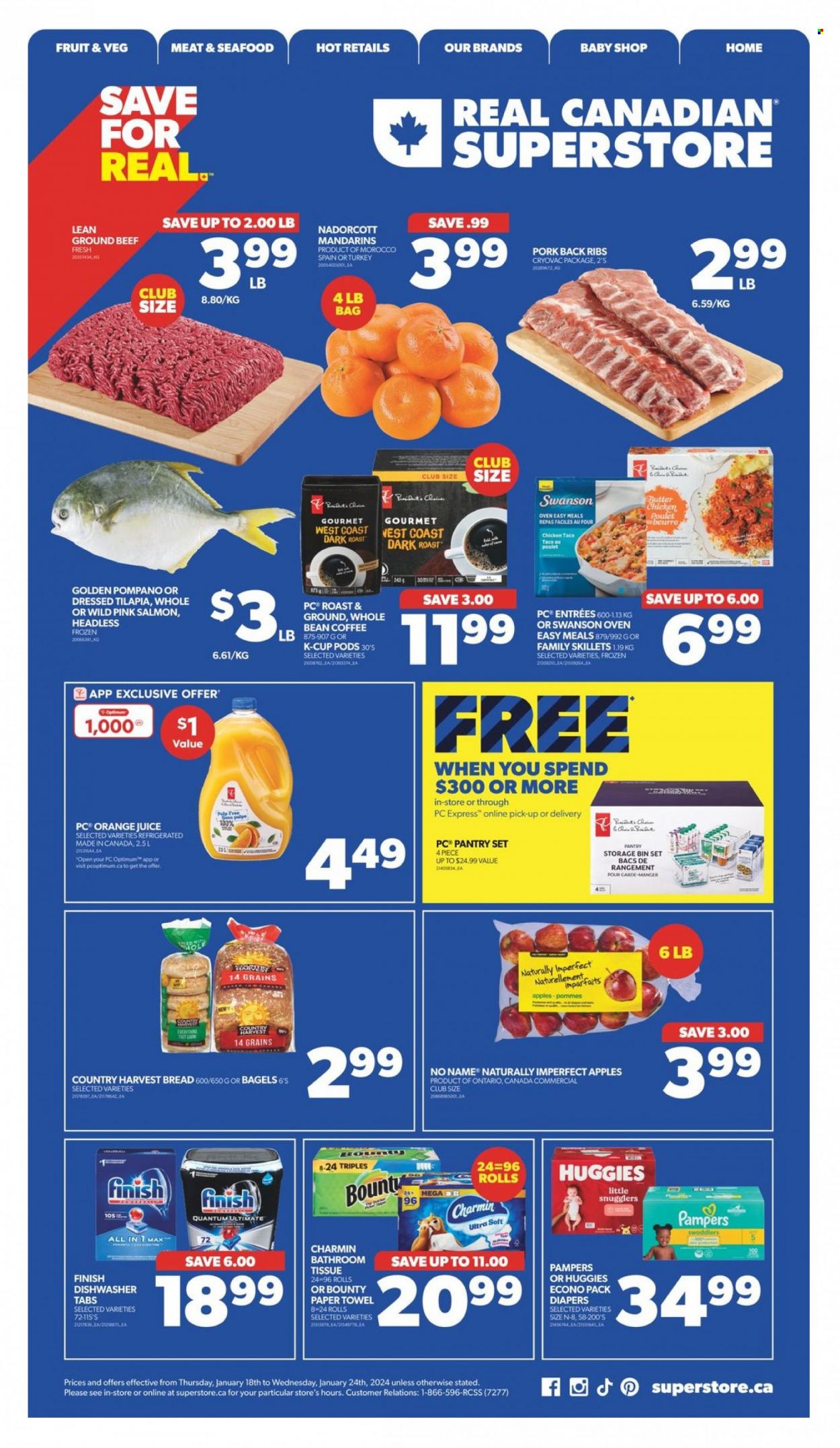 Real Canadian Superstore flyer - January 18, 2024 - January 24, 2024. Page 1