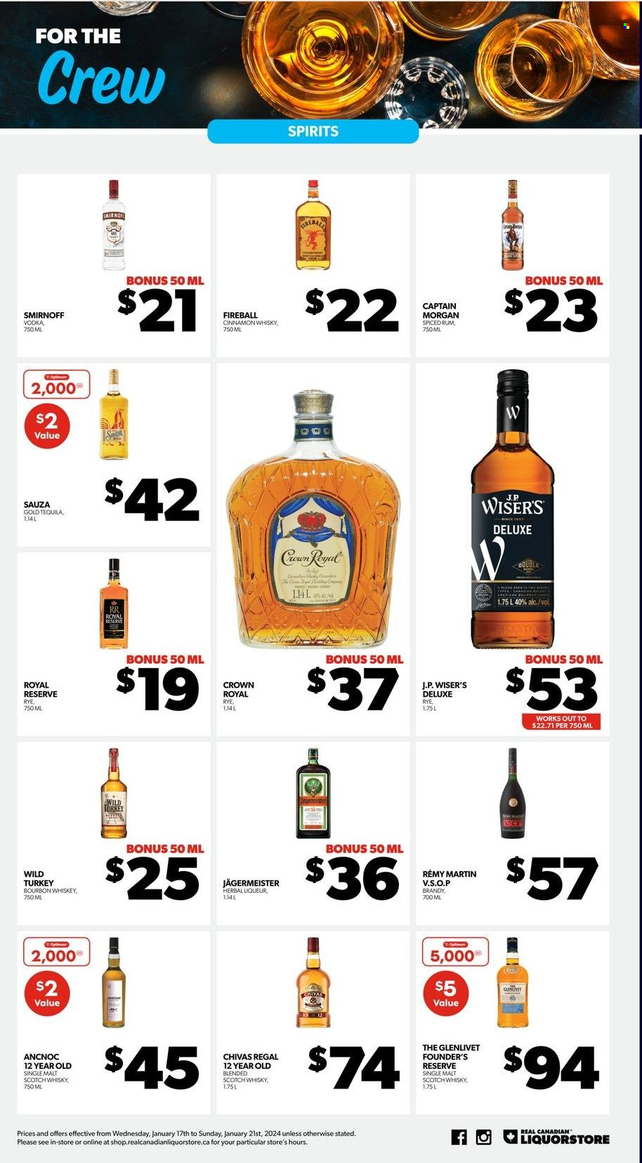 Real Canadian Liquorstore flyer - January 17, 2024 - January 21, 2024. Page 4