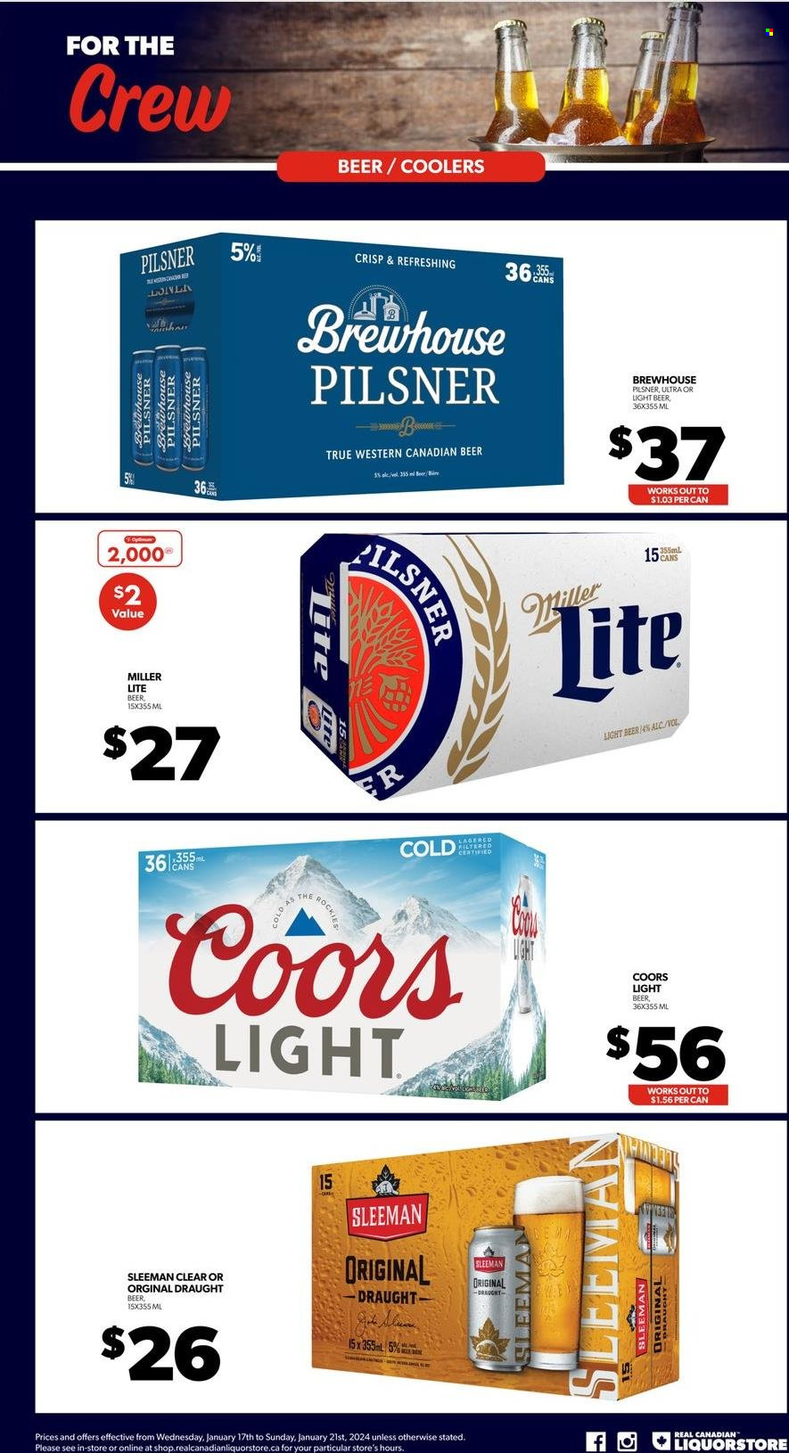 Real Canadian Liquorstore flyer - January 17, 2024 - January 21, 2024. Page 5