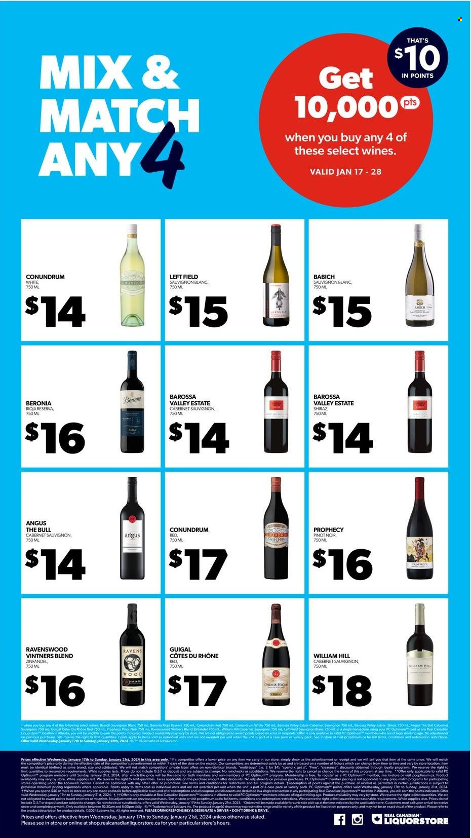 Real Canadian Liquorstore flyer - January 17, 2024 - January 21, 2024. Page 7