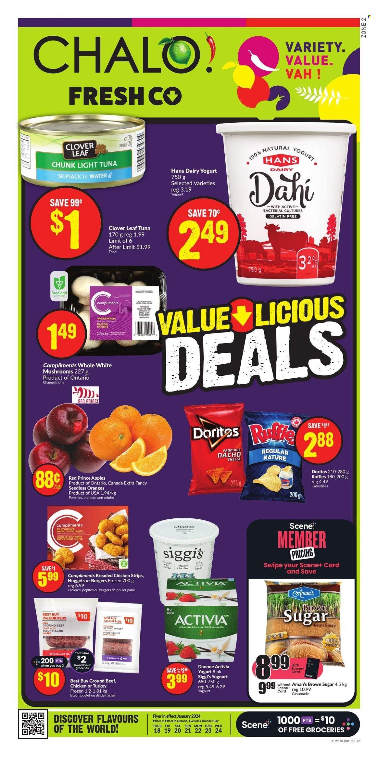 Chalo! FreshCo. flyer - January 18, 2024 - January 24, 2024. Page 1