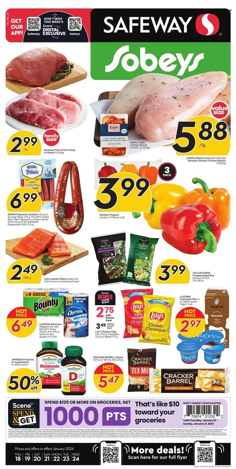 Circulaire Safeway - 18 Janvier 2024 - 24 Janvier 2024. Page 1