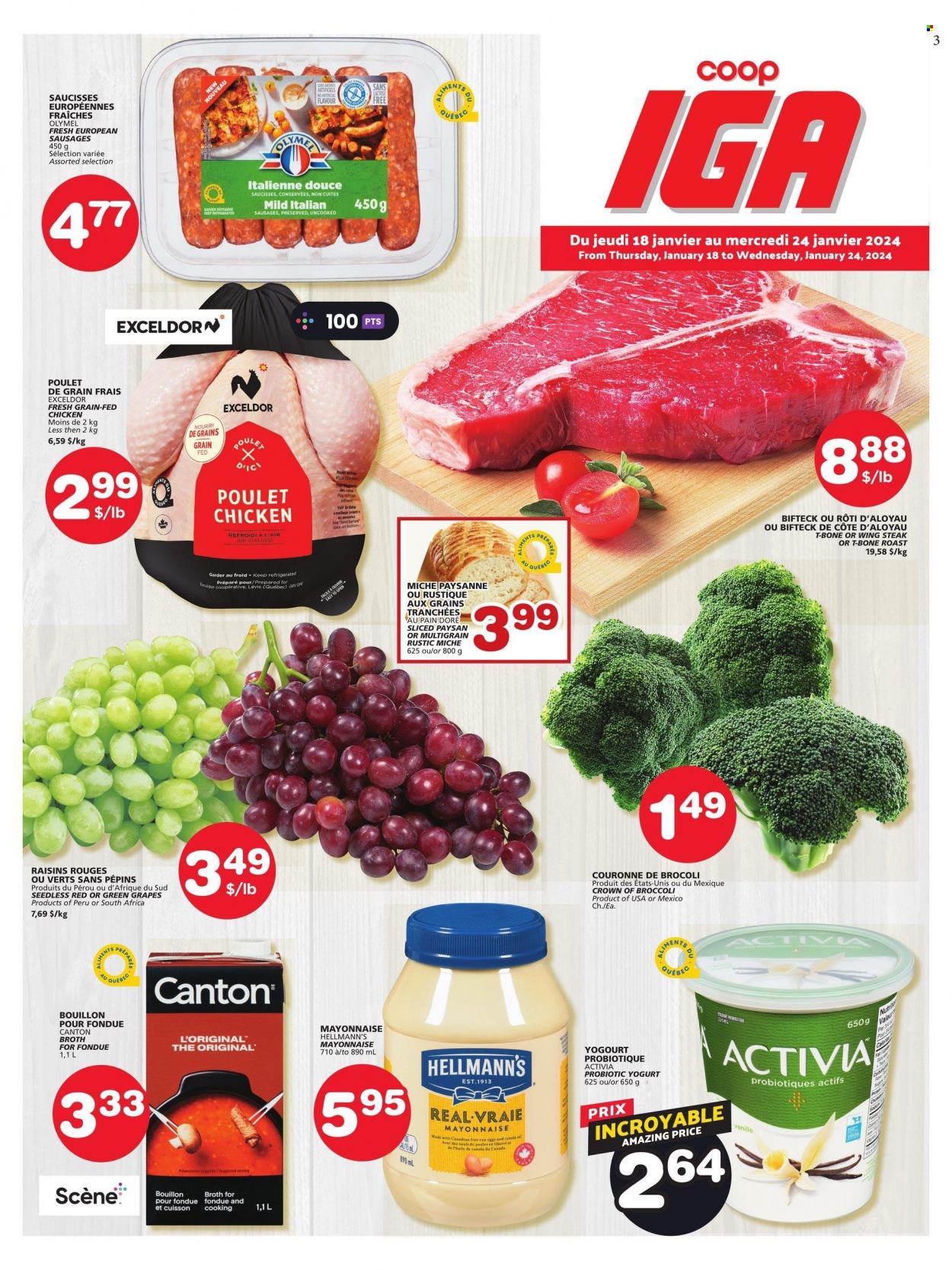 IGA flyer - January 18, 2024 - January 24, 2024. Page 2