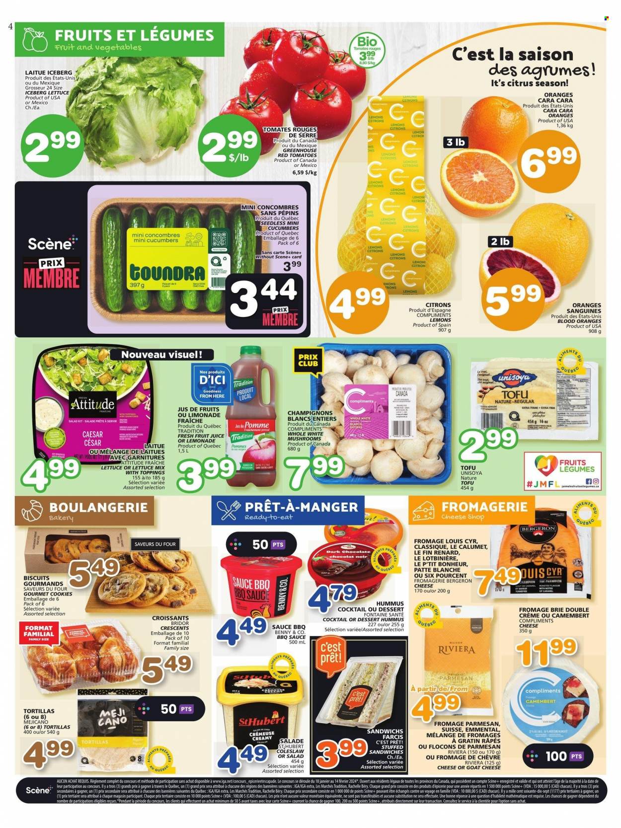 IGA flyer - January 18, 2024 - January 24, 2024. Page 3