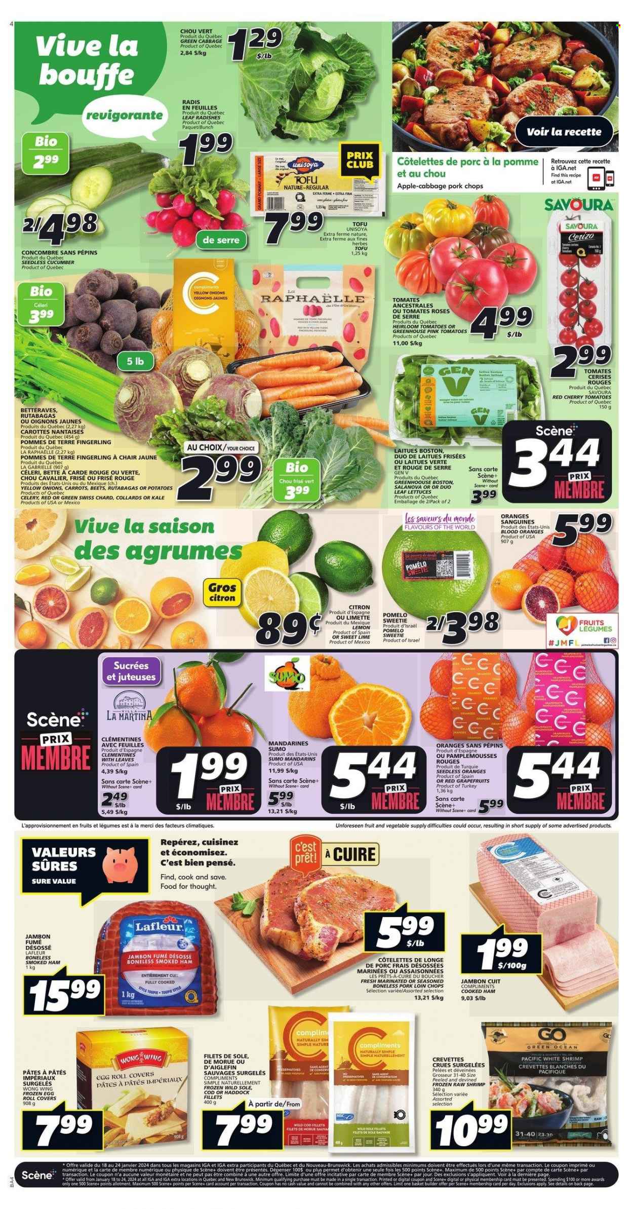IGA flyer - January 18, 2024 - January 24, 2024. Page 4
