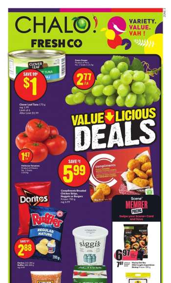 Circulaire Chalo! FreshCo. - 18 Janvier 2024 - 24 Janvier 2024.