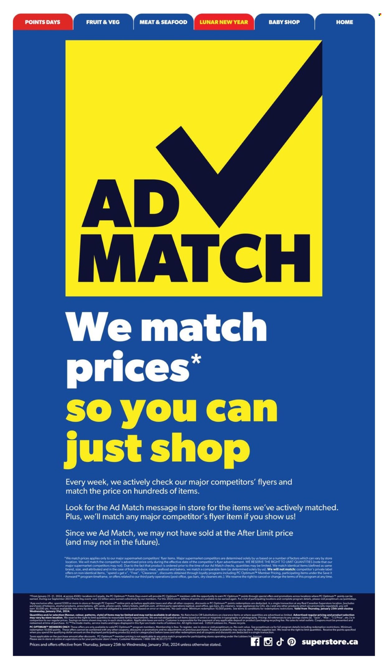 Real Canadian Superstore flyer - January 25, 2024 - January 31, 2024. Page 32