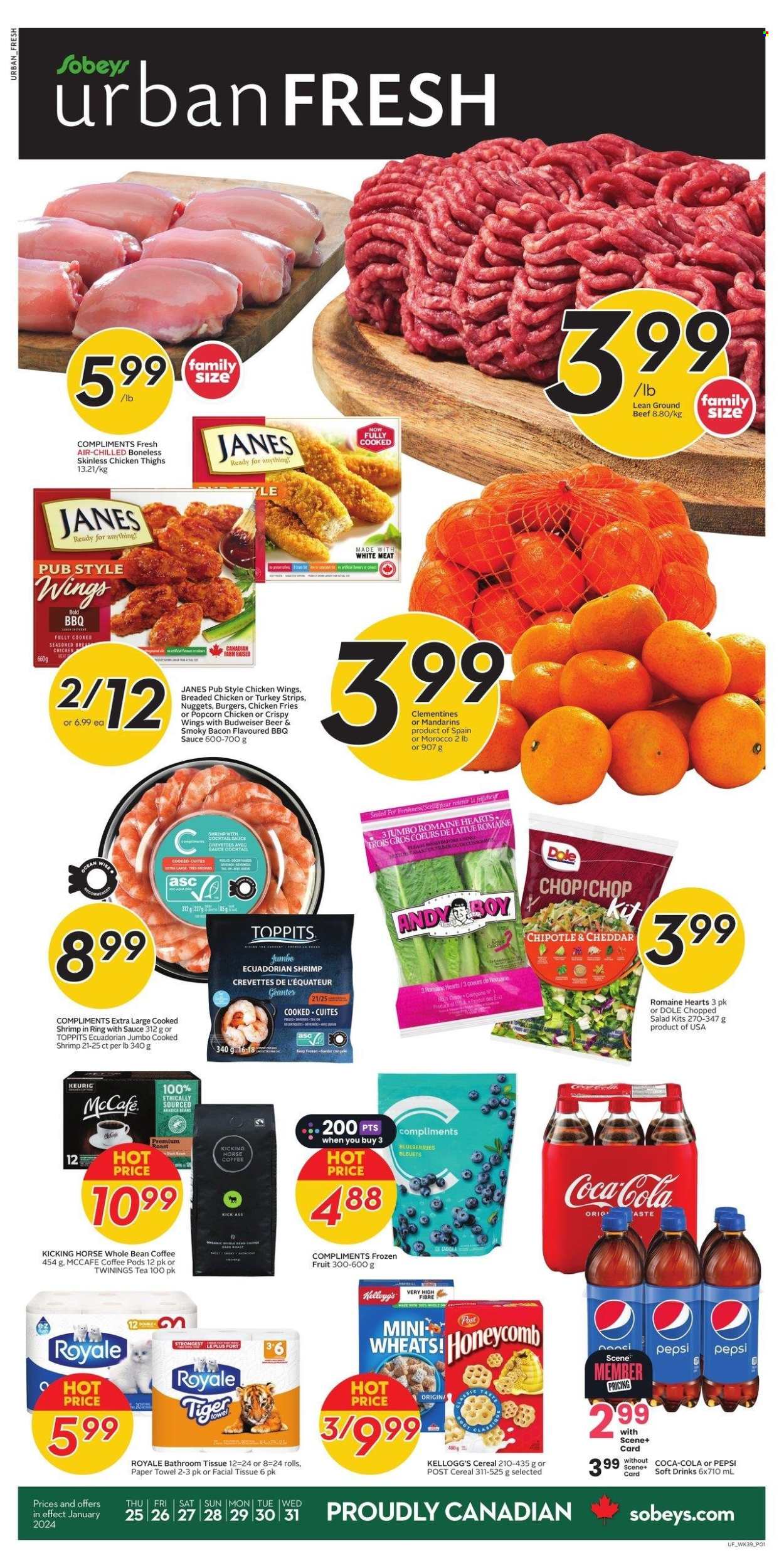 Sobeys Urban Fresh flyer - January 25, 2024 - January 31, 2024. Page 1