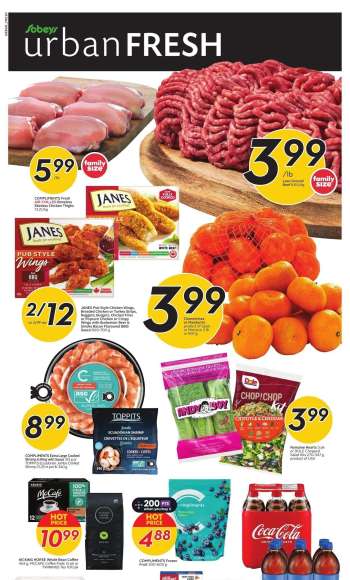 Sobeys Urban Fresh Flyer - January 25, 2024 - January 31, 2024.