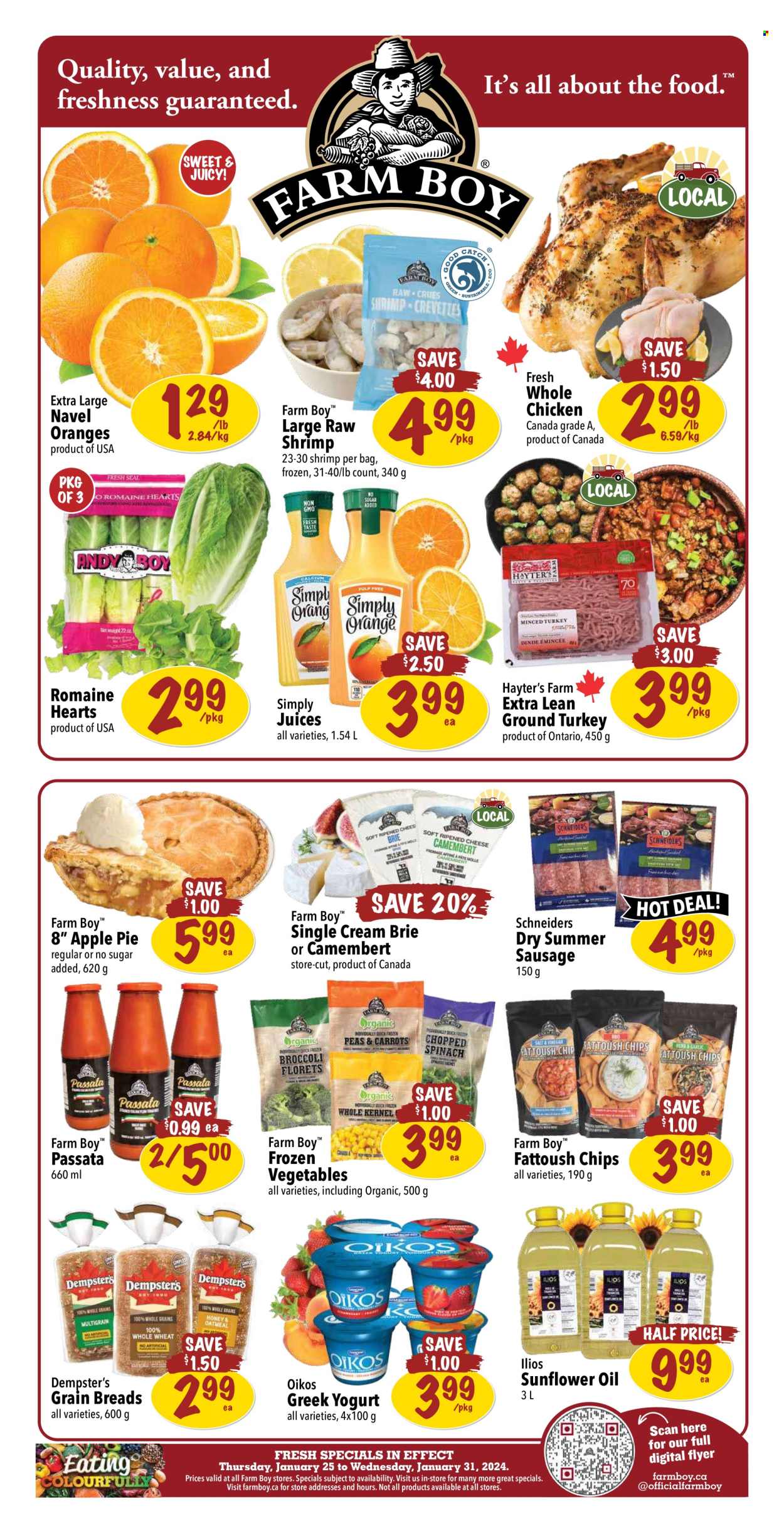 Farm Boy flyer - January 25, 2024 - January 31, 2024. Page 1