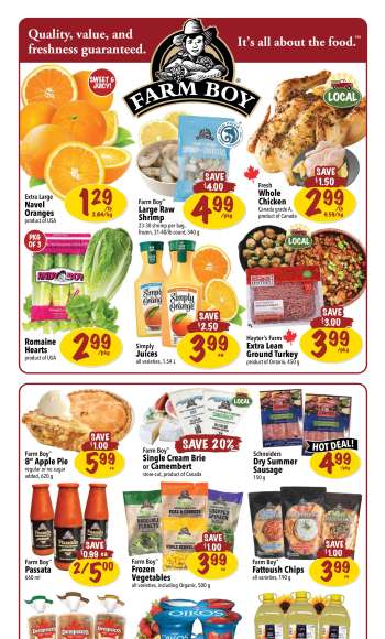 Farm Boy Flyer - January 25, 2024 - January 31, 2024.