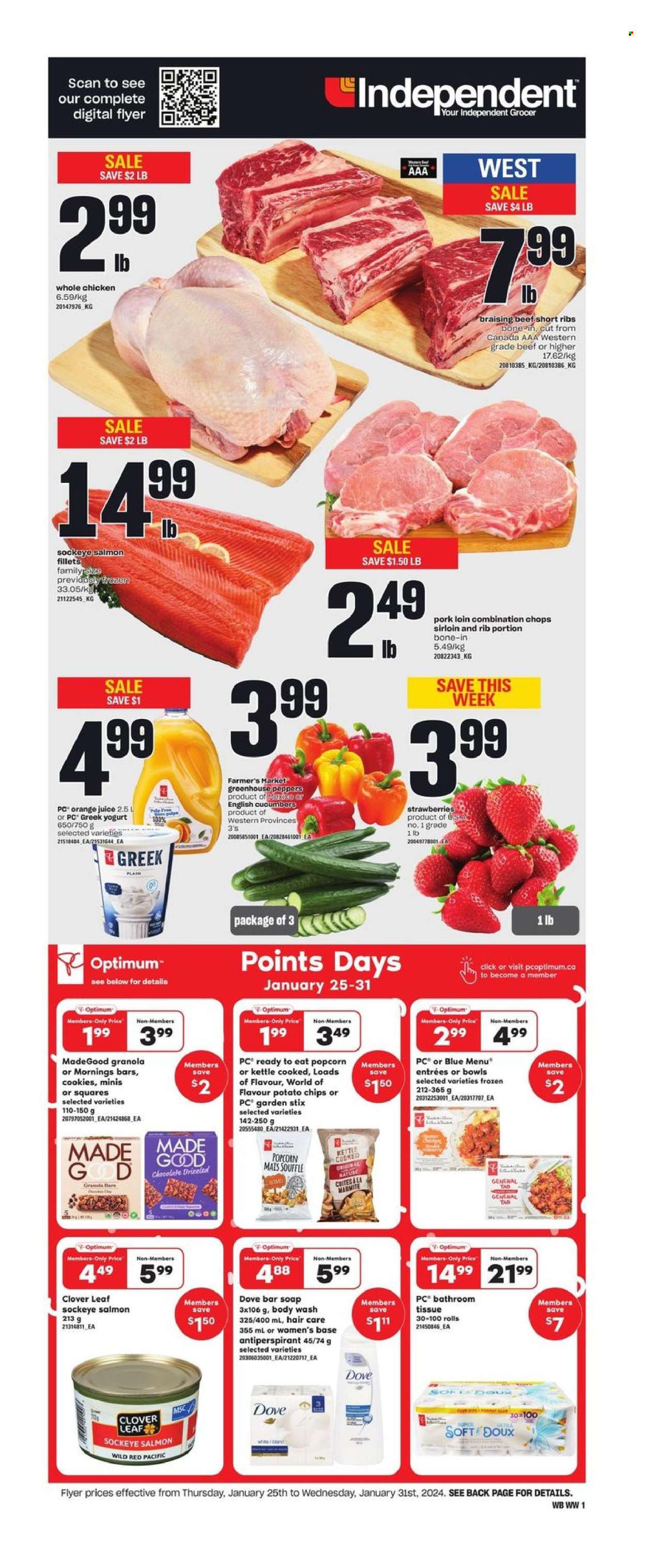 Independent flyer - January 25, 2024 - January 31, 2024. Page 1
