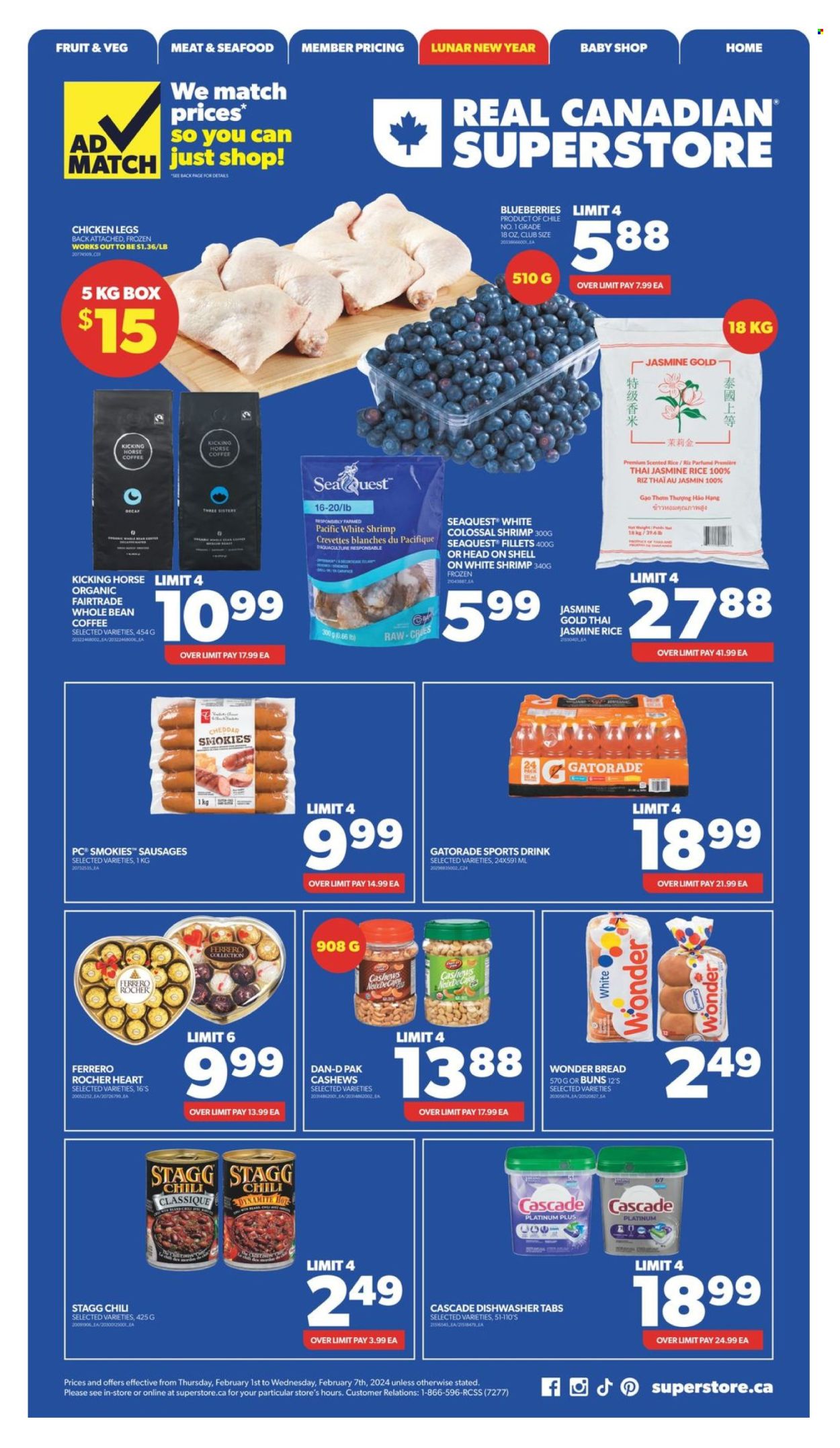Real Canadian Superstore flyer - February 01, 2024 - February 07, 2024. Page 1