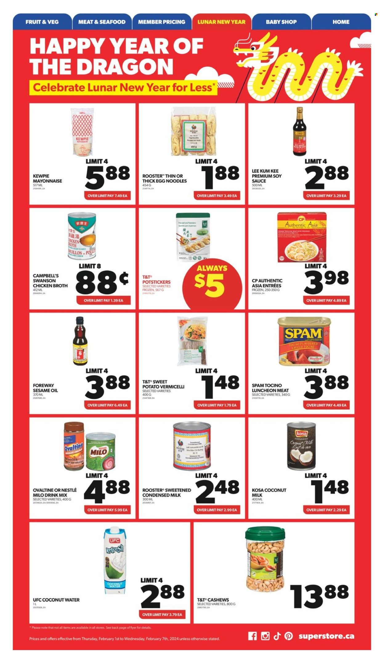 Real Canadian Superstore flyer - February 01, 2024 - February 07, 2024. Page 14