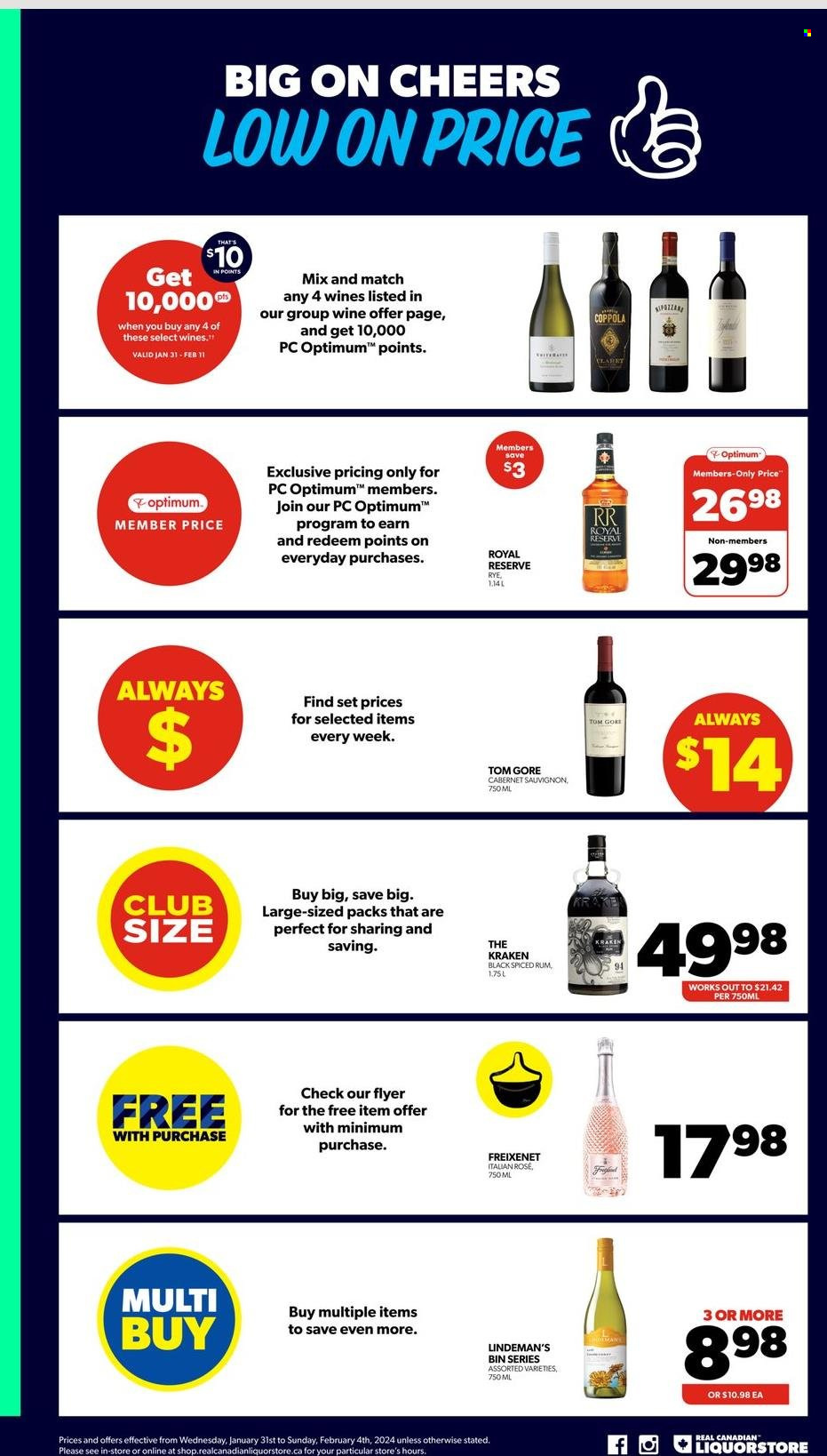 Real Canadian Liquorstore flyer - January 31, 2024 - February 04, 2024. Page 3
