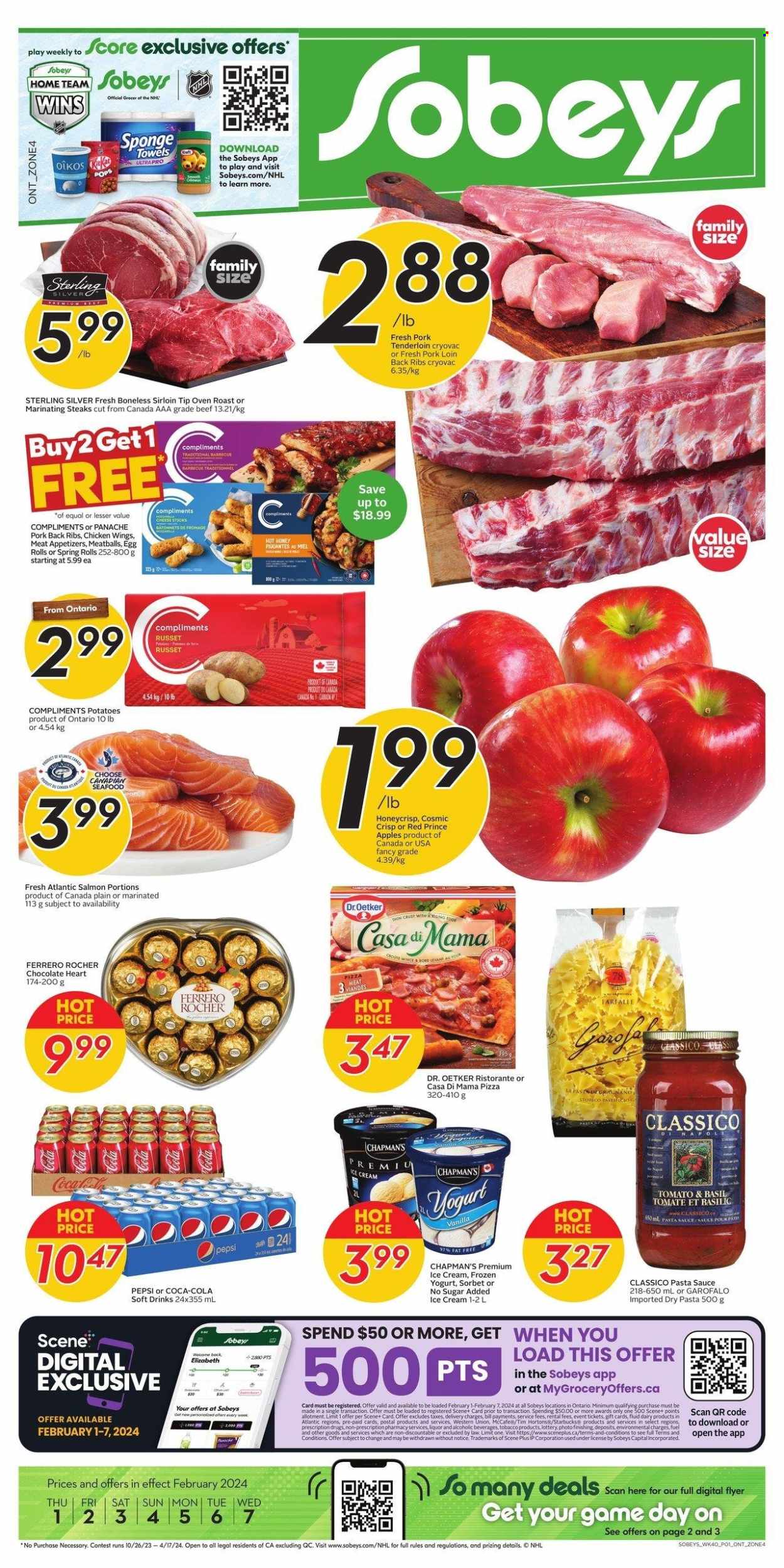 Sobeys flyer - February 01, 2024 - February 07, 2024. Page 1