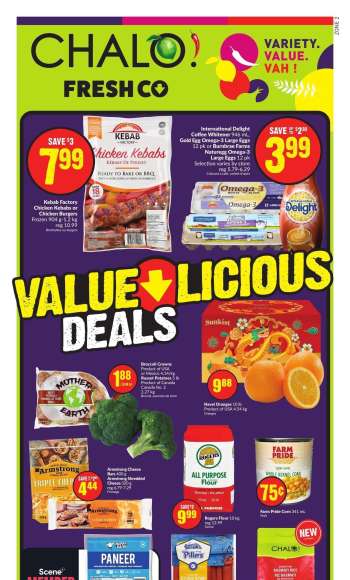Chalo! FreshCo. Flyer - February 01, 2024 - February 07, 2024.