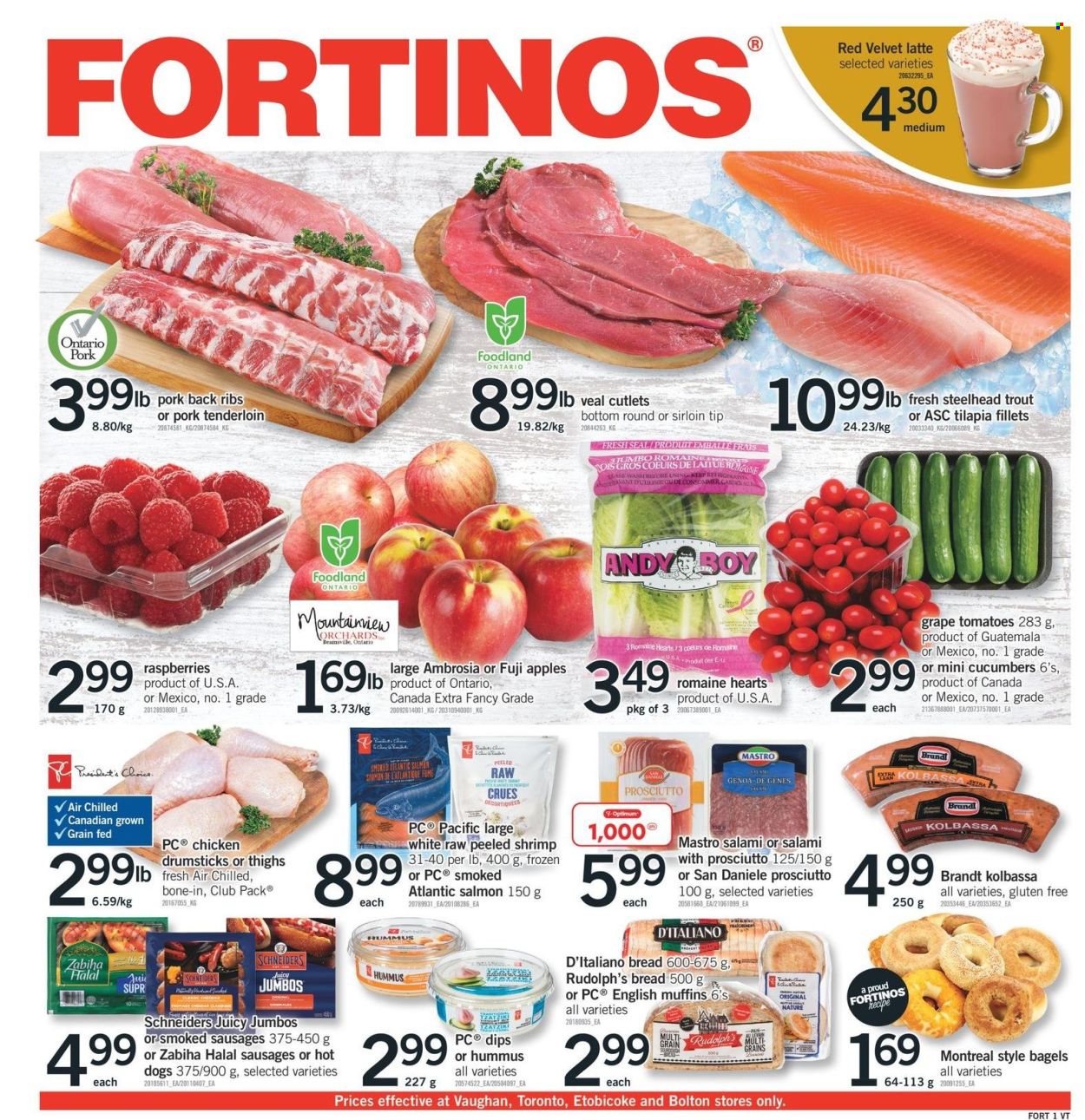 Fortinos flyer - February 01, 2024 - February 07, 2024. Page 1