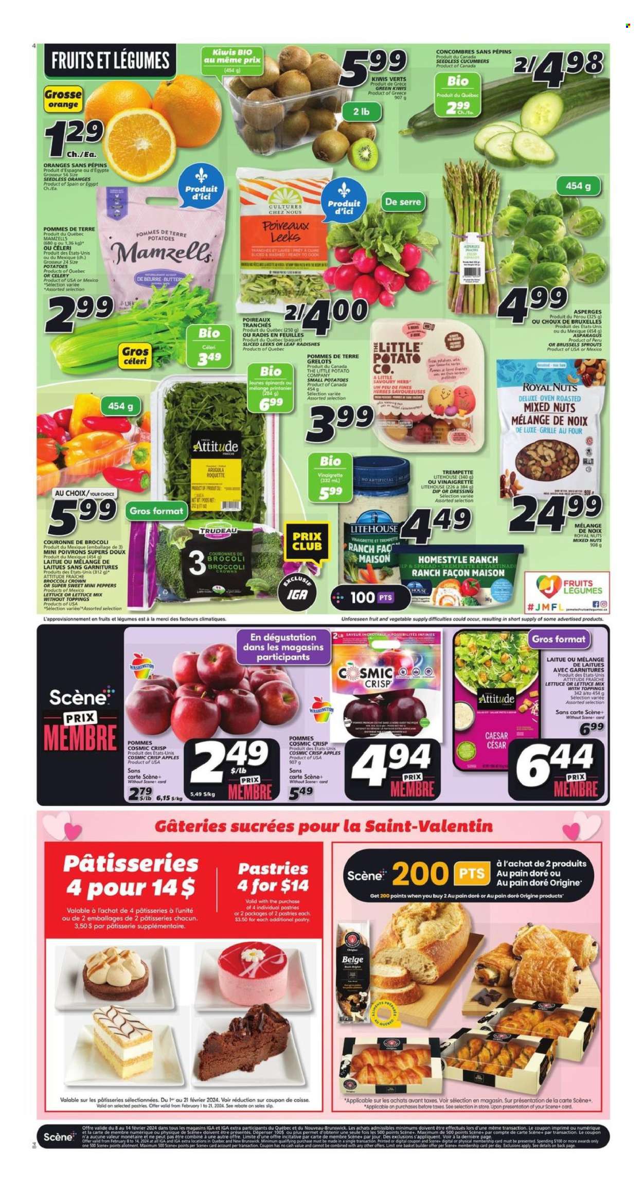 IGA flyer - February 08, 2024 - February 14, 2024. Page 4