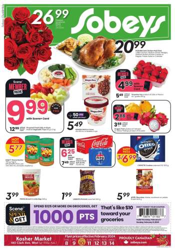 Sobeys Flyer - February 08, 2024 - February 14, 2024.