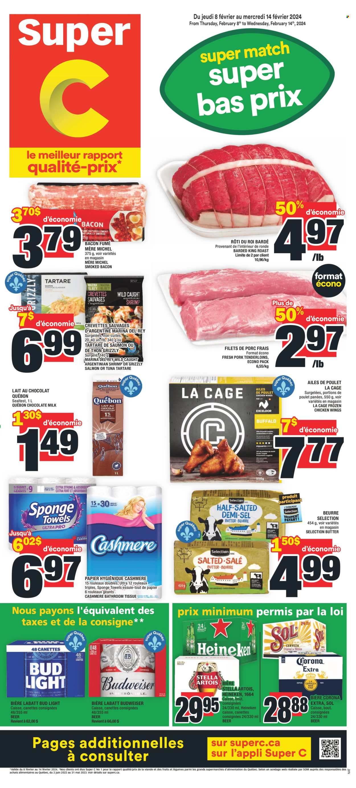 Super C flyer - February 08, 2024 - February 14, 2024. Page 1
