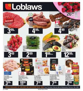 Circulaire Loblaws - 08 Février 2024 - 14 Février 2024.