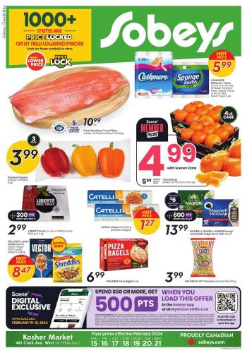 Sobeys Flyer - February 15, 2024 - February 21, 2024.