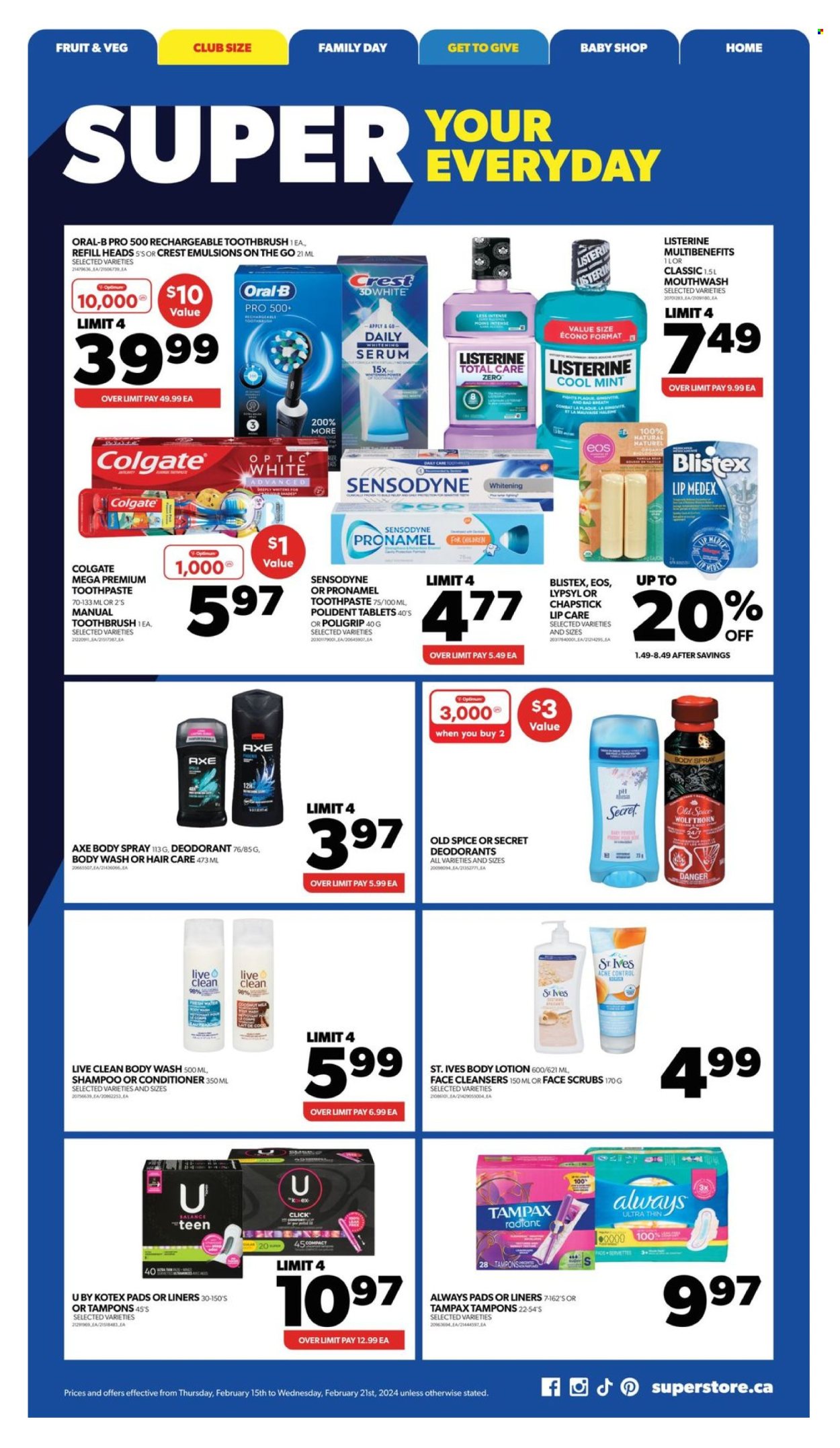 Real Canadian Superstore flyer - February 15, 2024 - February 21, 2024. Page 20