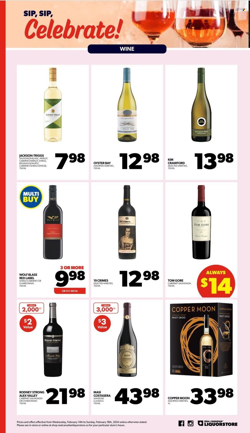 Real Canadian Liquorstore flyer - February 14, 2024 - February 18, 2024. Page 4
