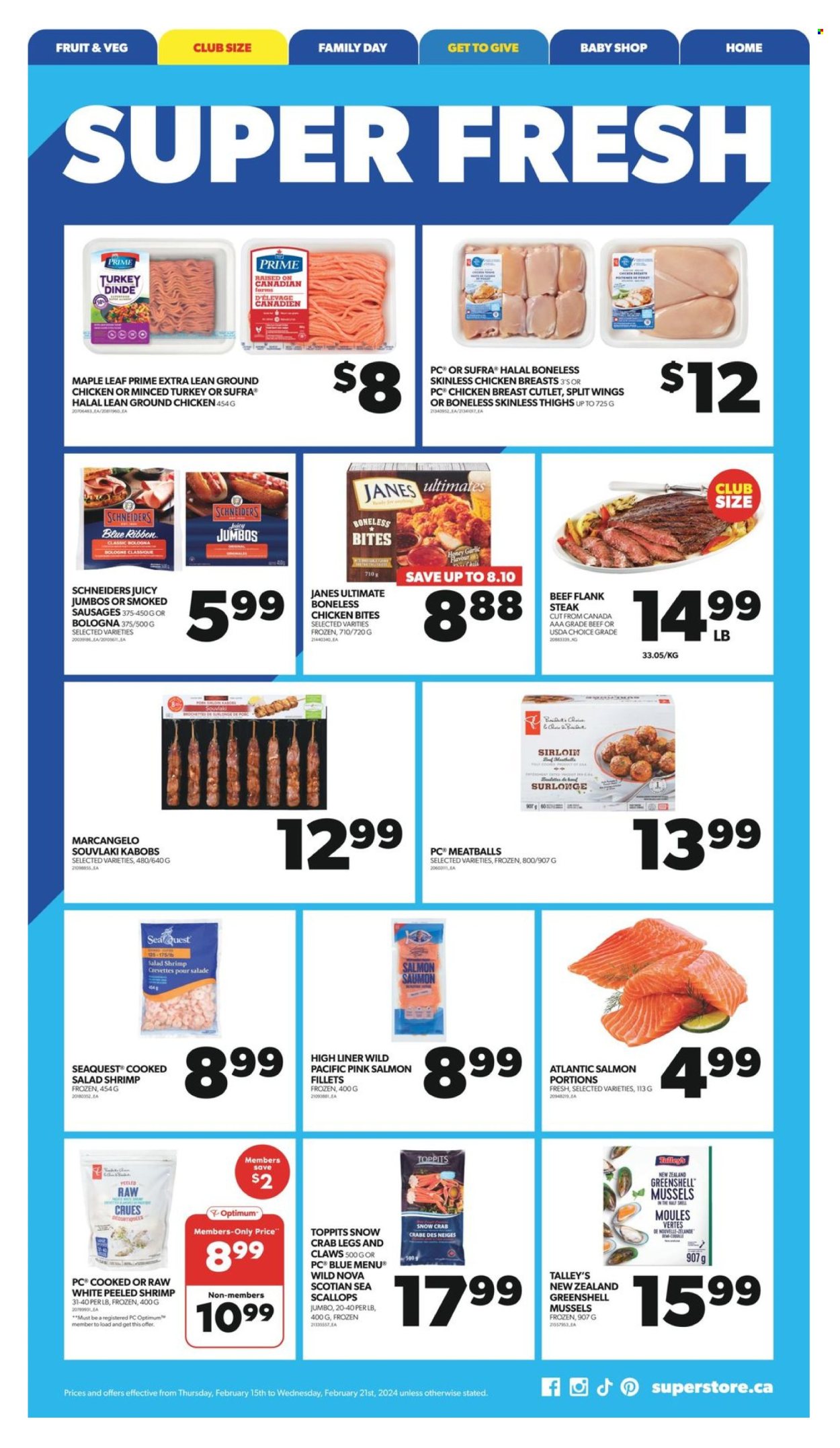Real Canadian Superstore flyer - February 15, 2024 - February 21, 2024. Page 3