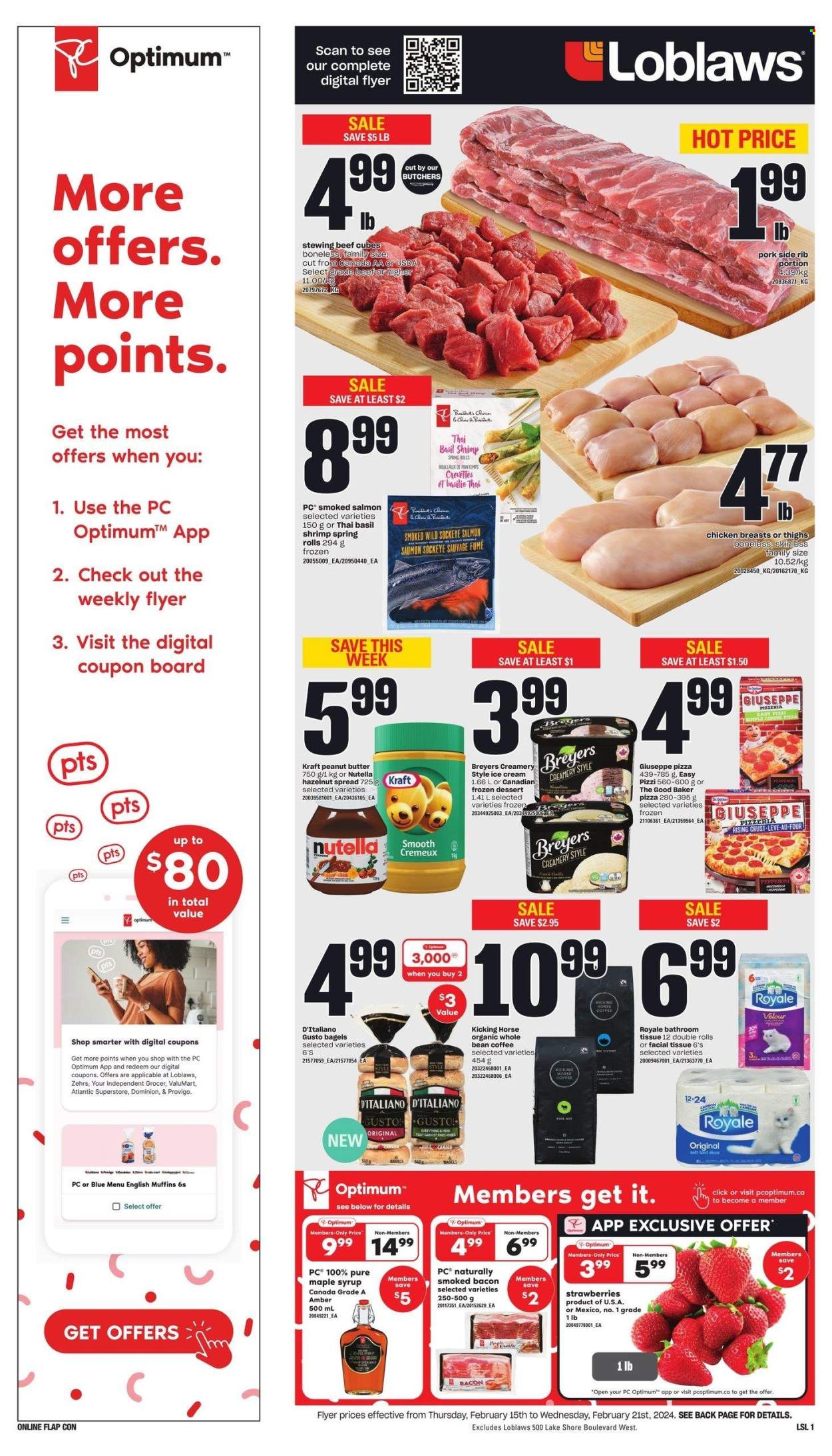 Loblaws flyer - February 15, 2024 - February 21, 2024. Page 1