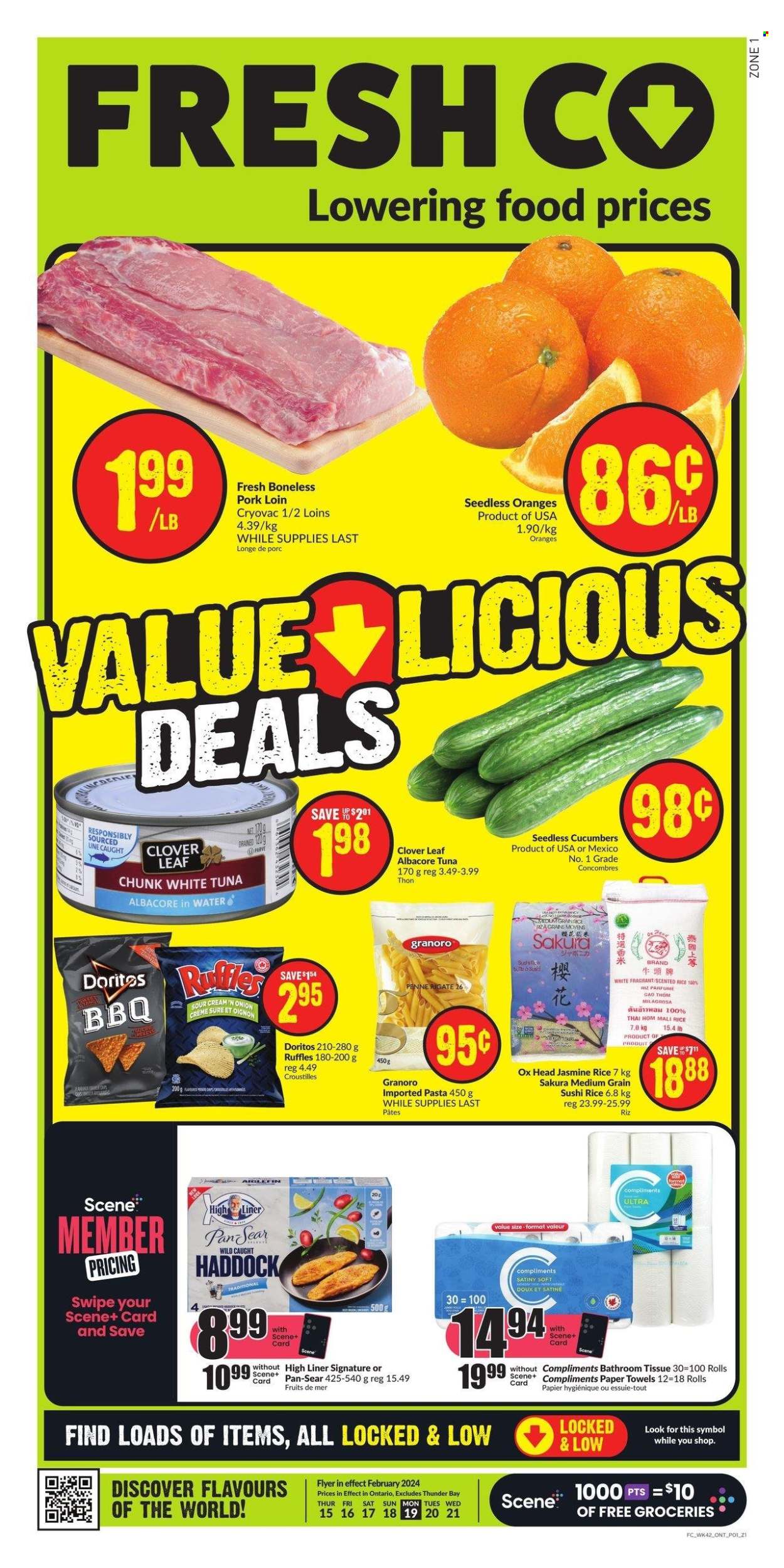 FreshCo. flyer - February 15, 2024 - February 21, 2024. Page 1