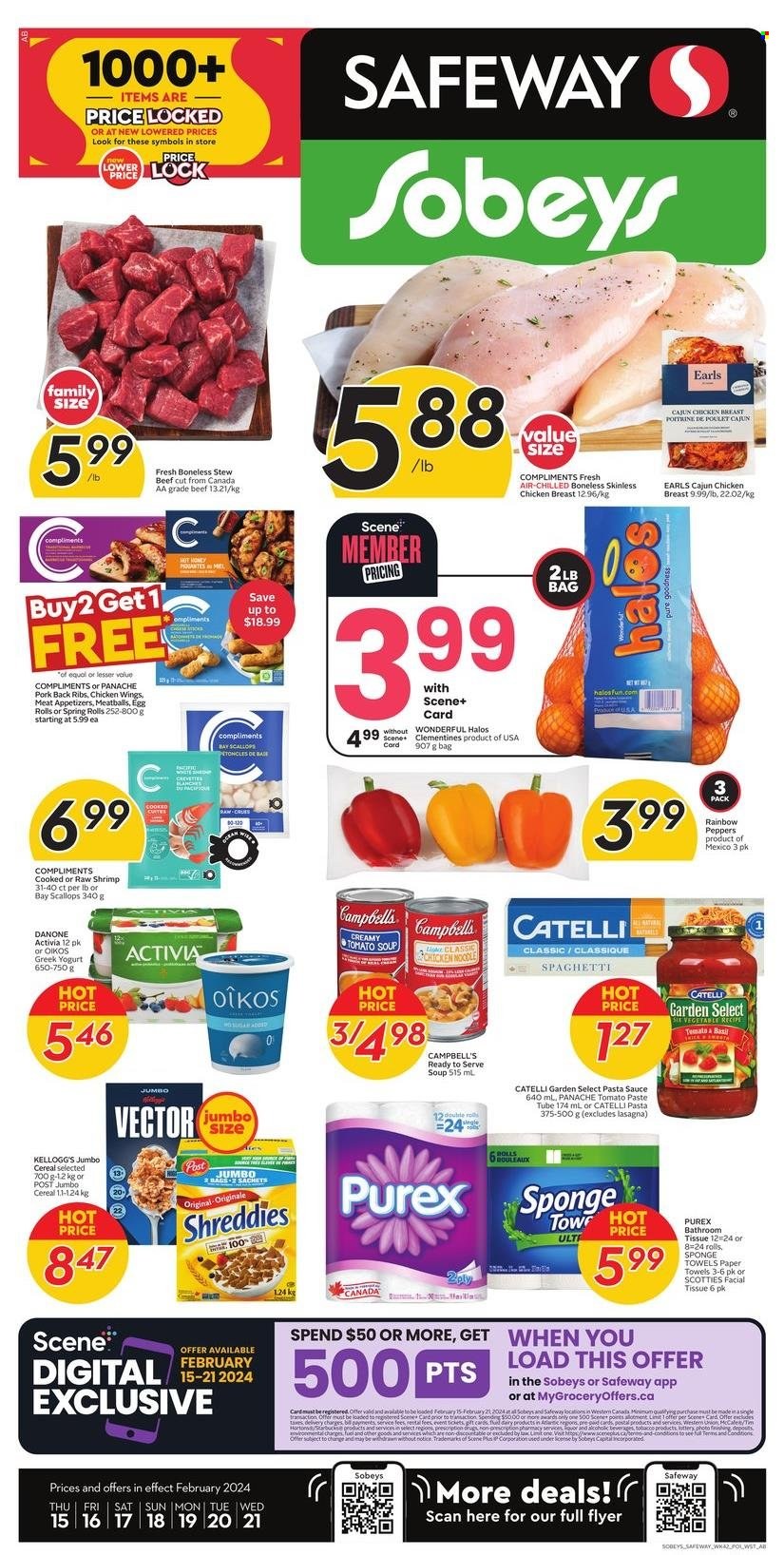 Circulaire Safeway - 15 Février 2024 - 21 Février 2024. Page 1