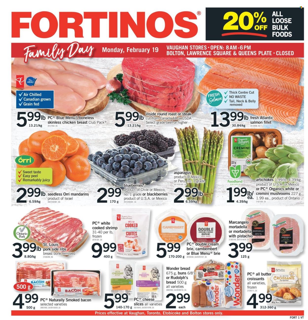 Fortinos flyer - February 15, 2024 - February 21, 2024. Page 1