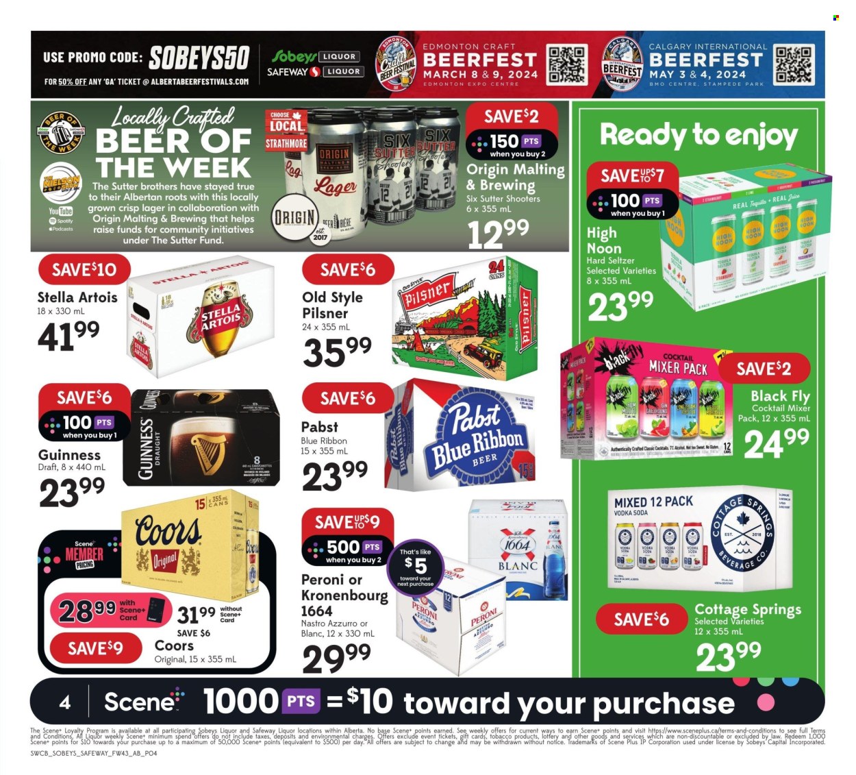 Sobeys Liquor flyer - February 22, 2024 - February 28, 2024. Page 5