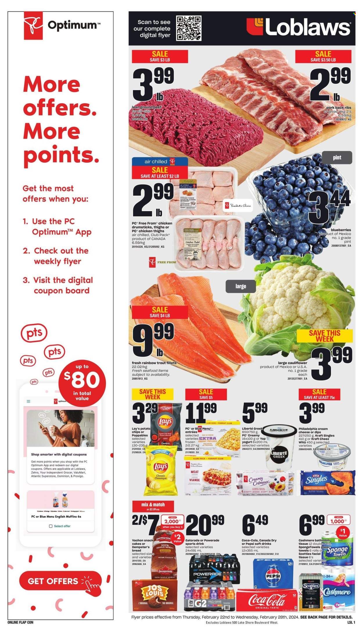 Loblaws flyer - February 22, 2024 - February 28, 2024. Page 1